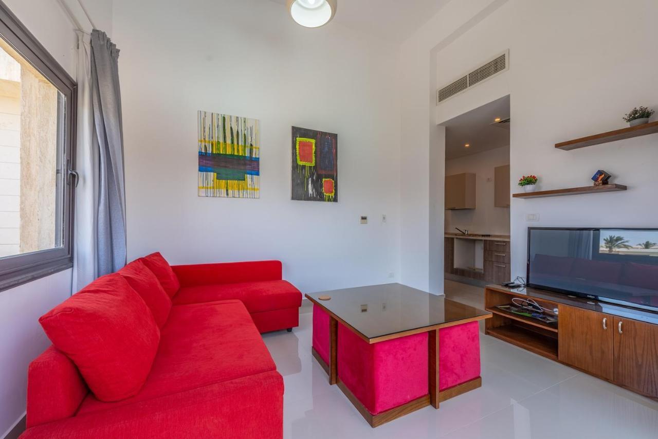 Golden Apartments Pool View 1-Bedroom Apartment In G-Cribs, El Gouna ฮูร์กาดา ภายนอก รูปภาพ
