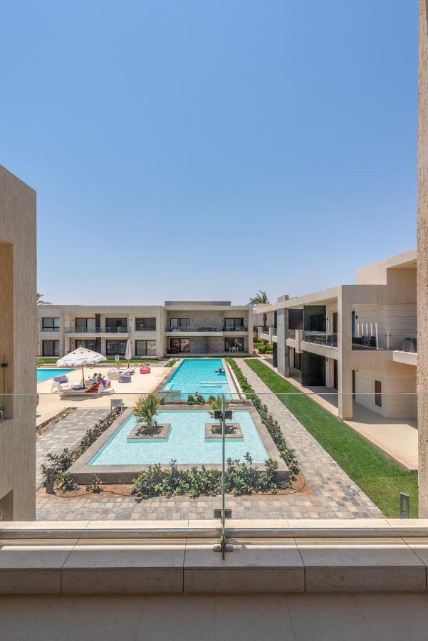 Golden Apartments Pool View 1-Bedroom Apartment In G-Cribs, El Gouna ฮูร์กาดา ภายนอก รูปภาพ