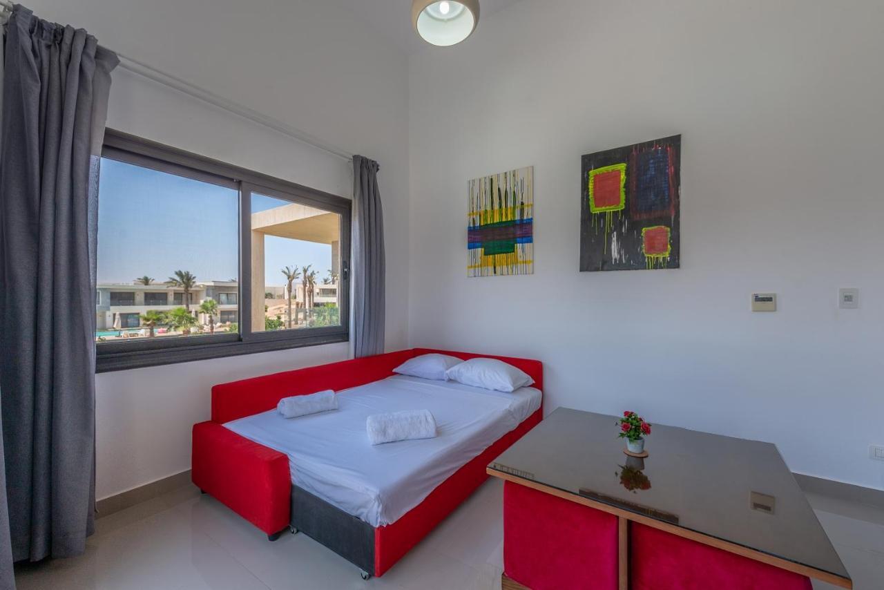 Golden Apartments Pool View 1-Bedroom Apartment In G-Cribs, El Gouna ฮูร์กาดา ภายนอก รูปภาพ