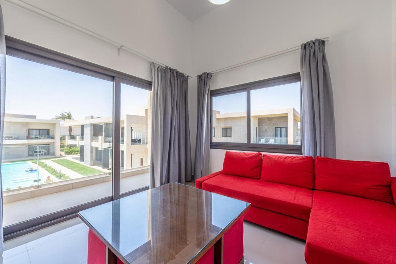 Golden Apartments Pool View 1-Bedroom Apartment In G-Cribs, El Gouna ฮูร์กาดา ภายนอก รูปภาพ